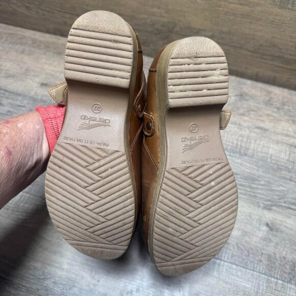 Dansko Baylor Tan Leather Clog Women's Size EU 37 - Picture 4 of 7
